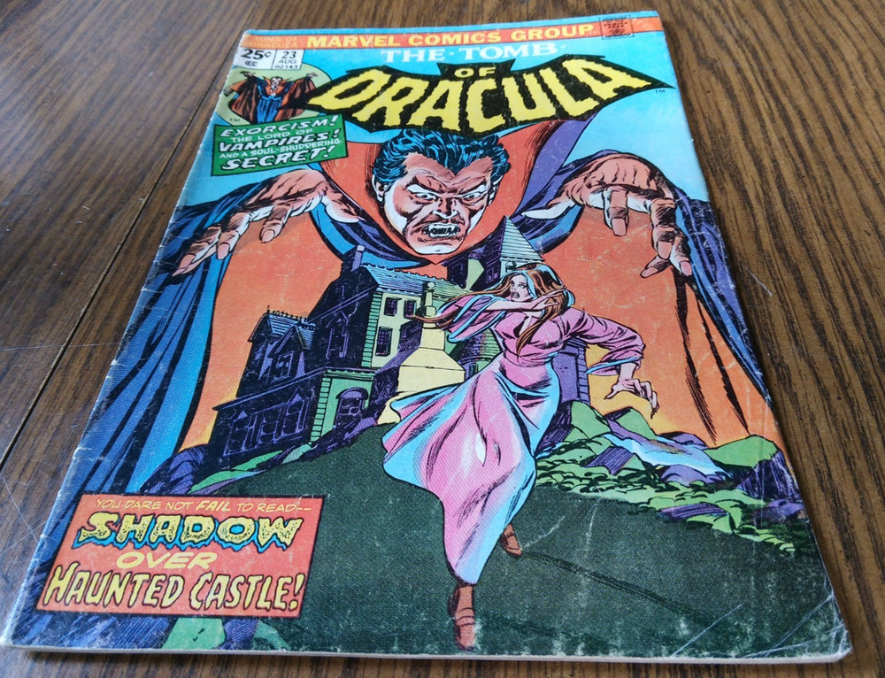 The Tomb Of Dracula #23 August 1974 Marvel Comics